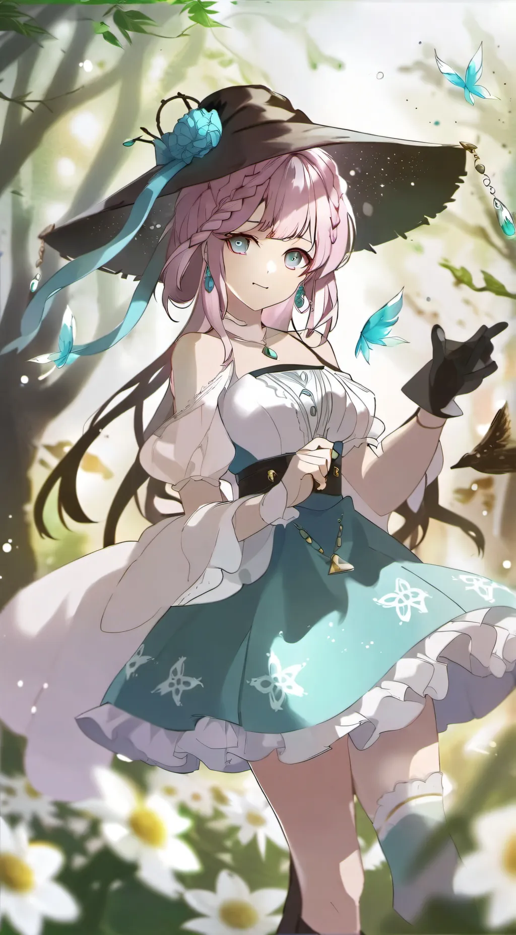 ai character: Аля background