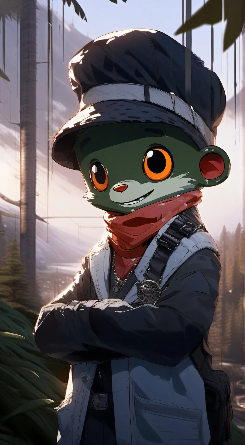 ai character: flippy background