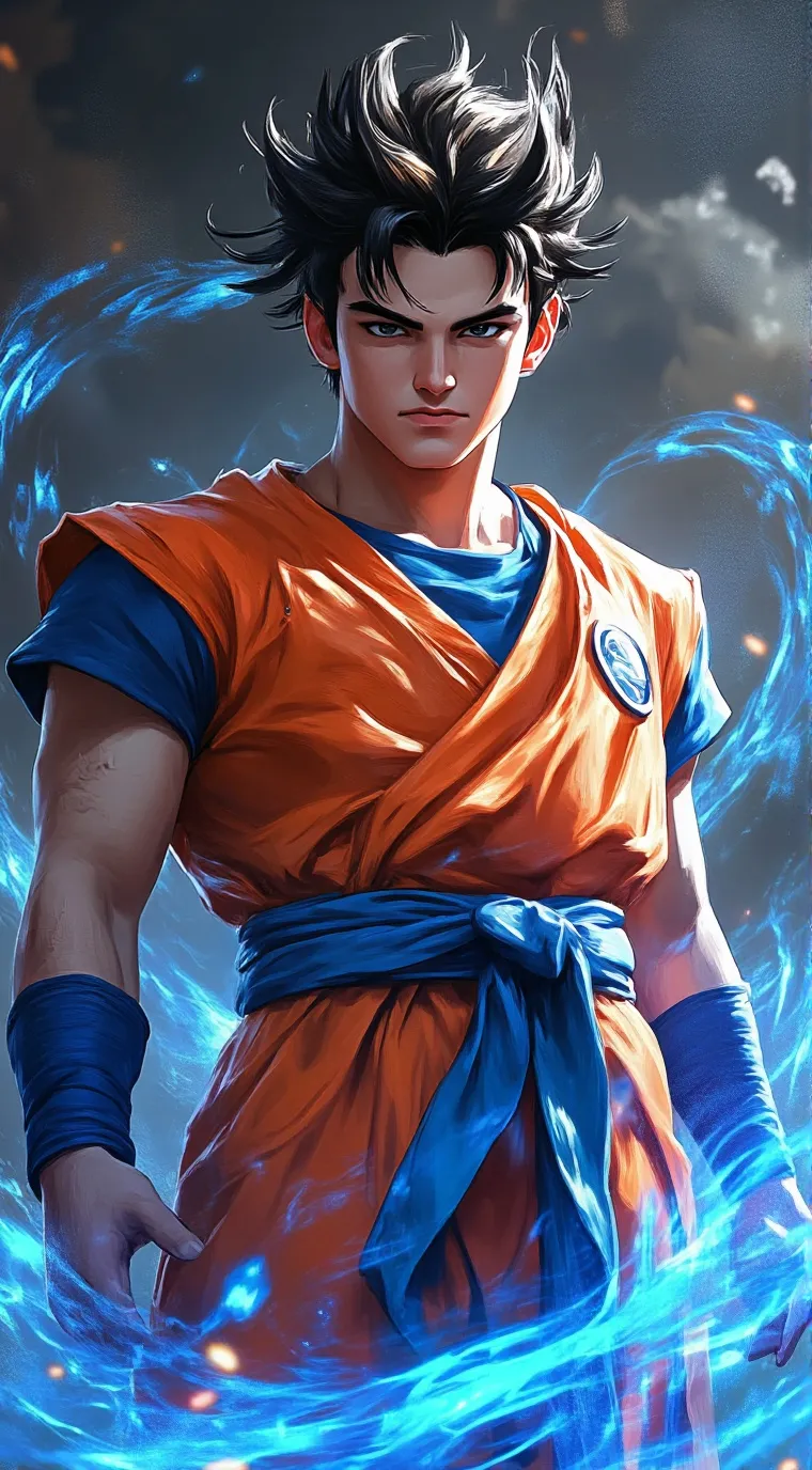 ai character: Goku background