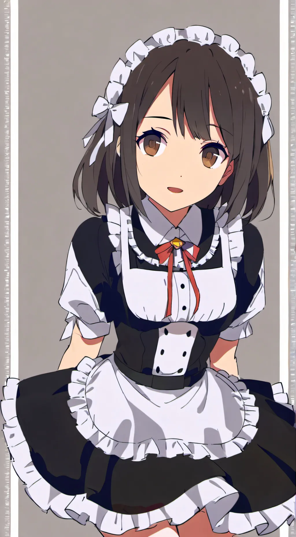 ai character: maid Jordan  background