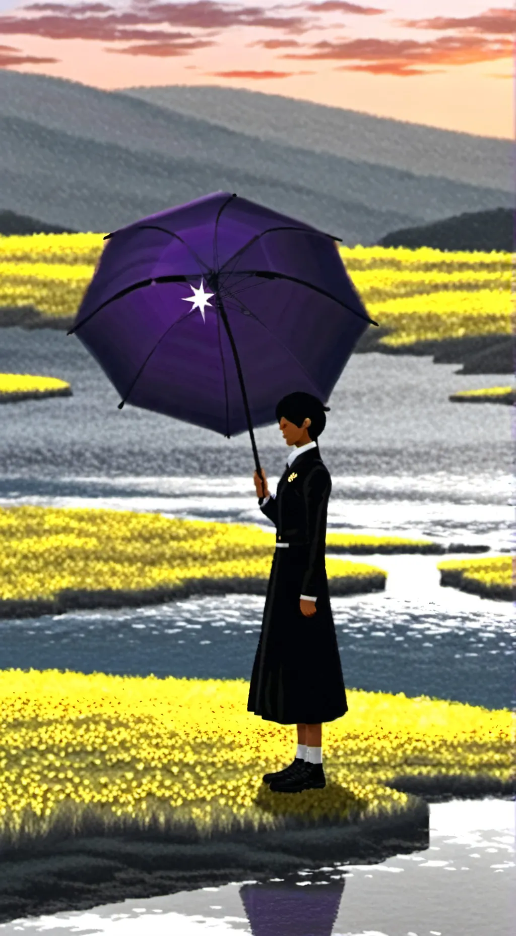 ai character: Adopted by me :O background