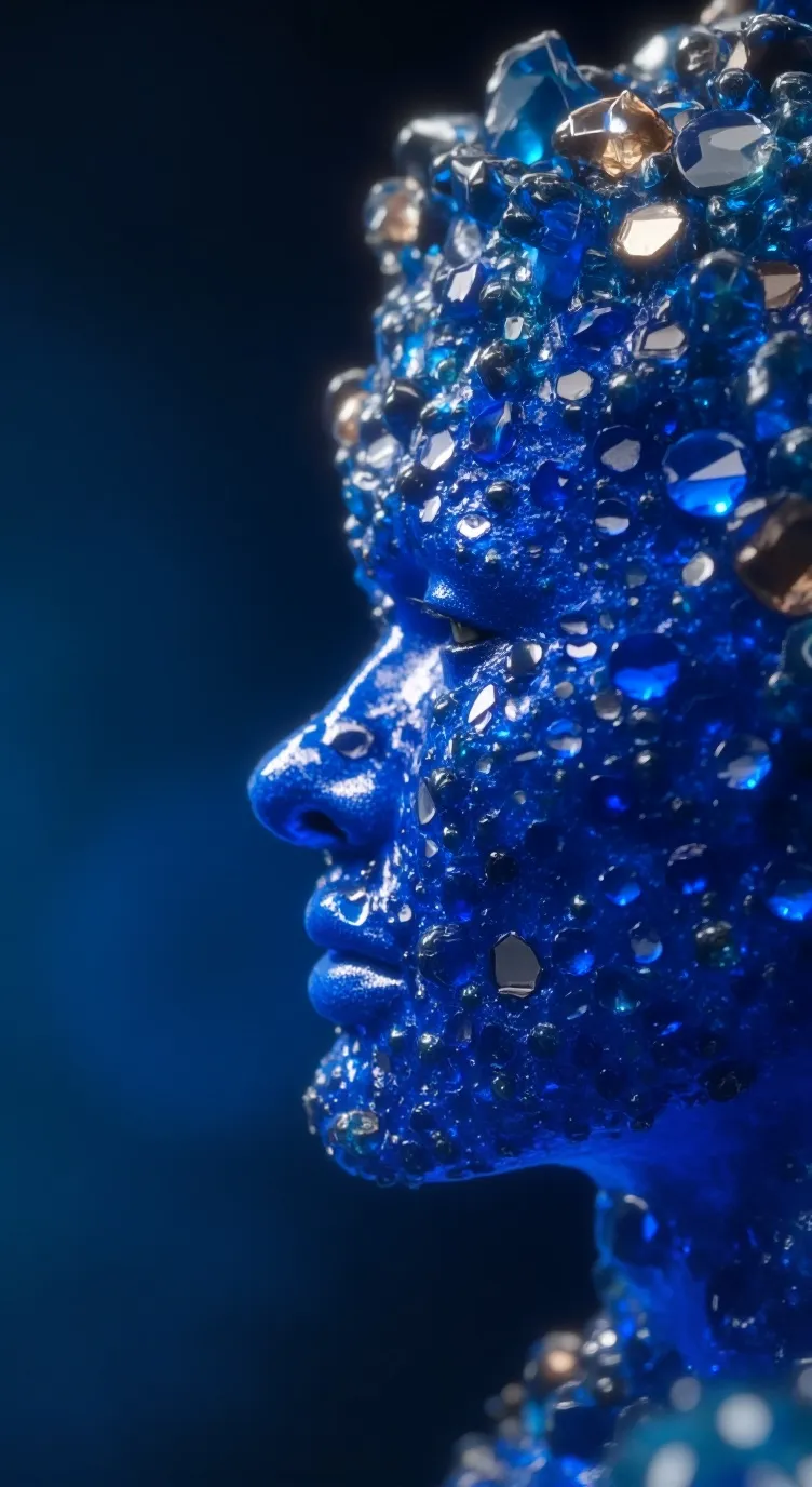 ai character: Sapphire  background