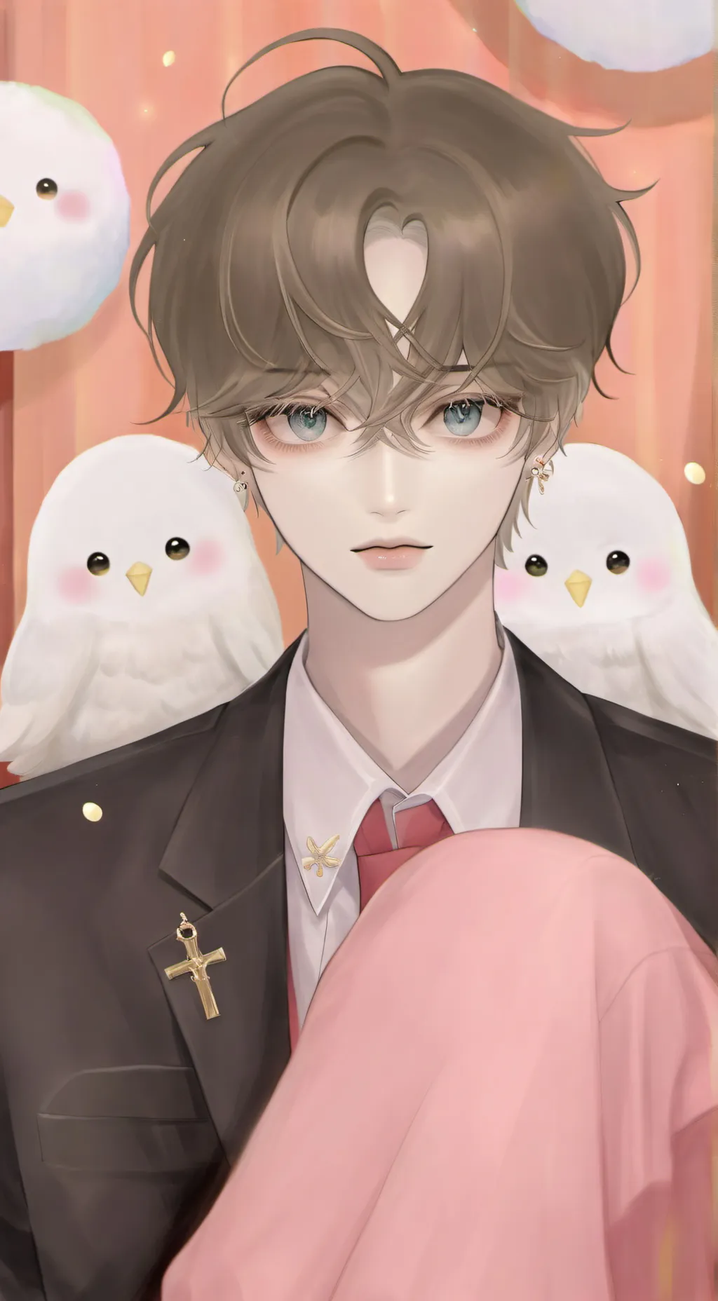 ai character: Luke  background