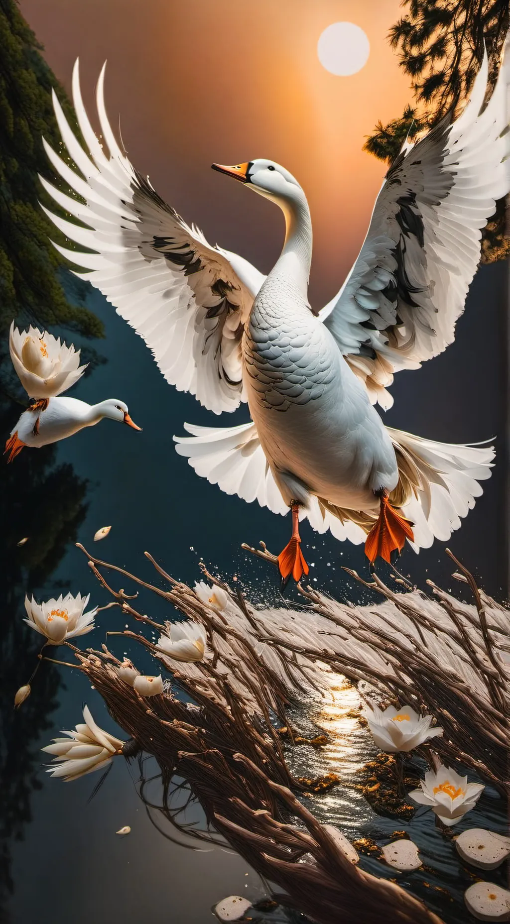 ai character: NO ESCAPE- background