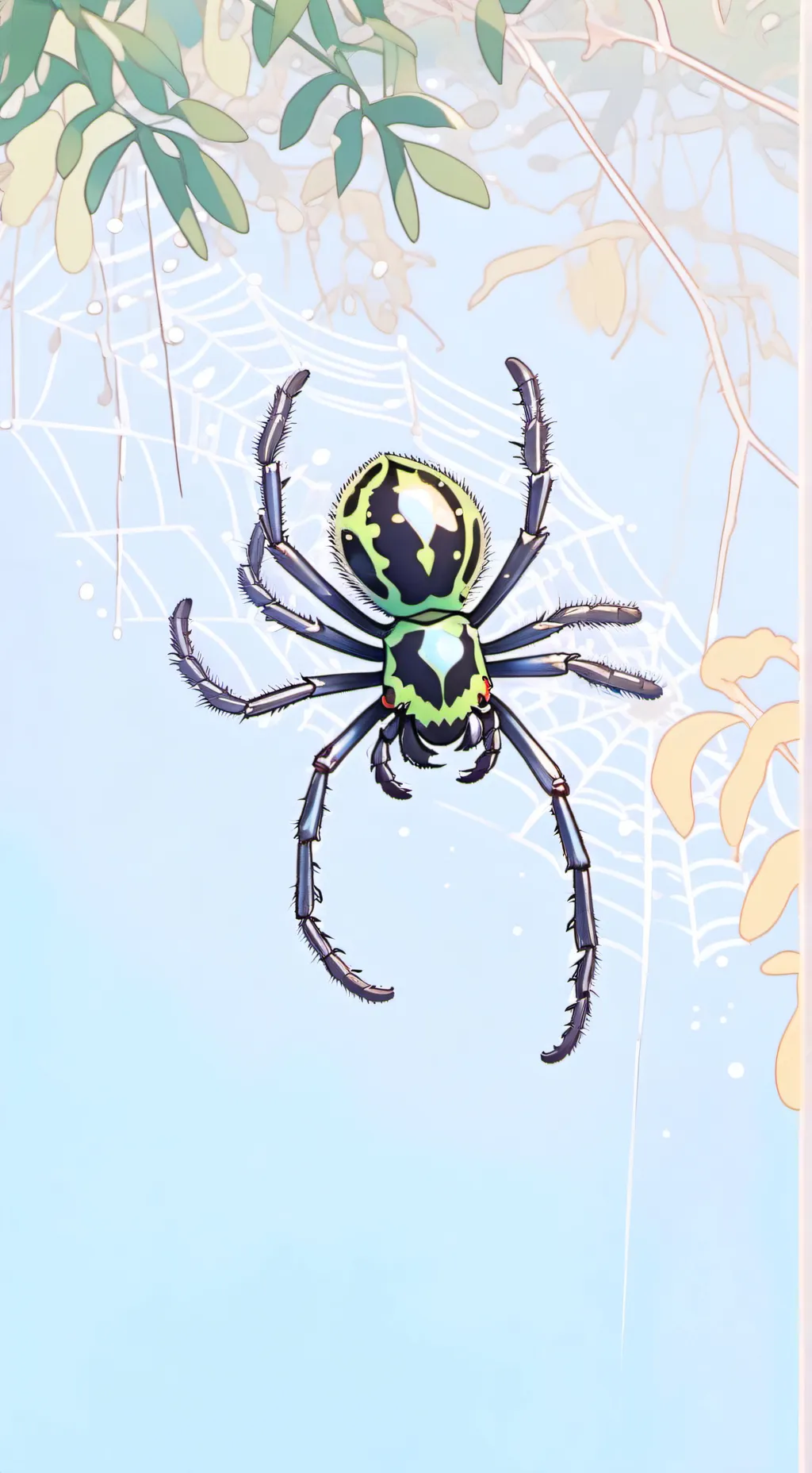 ai character: spoody (hybrid) background