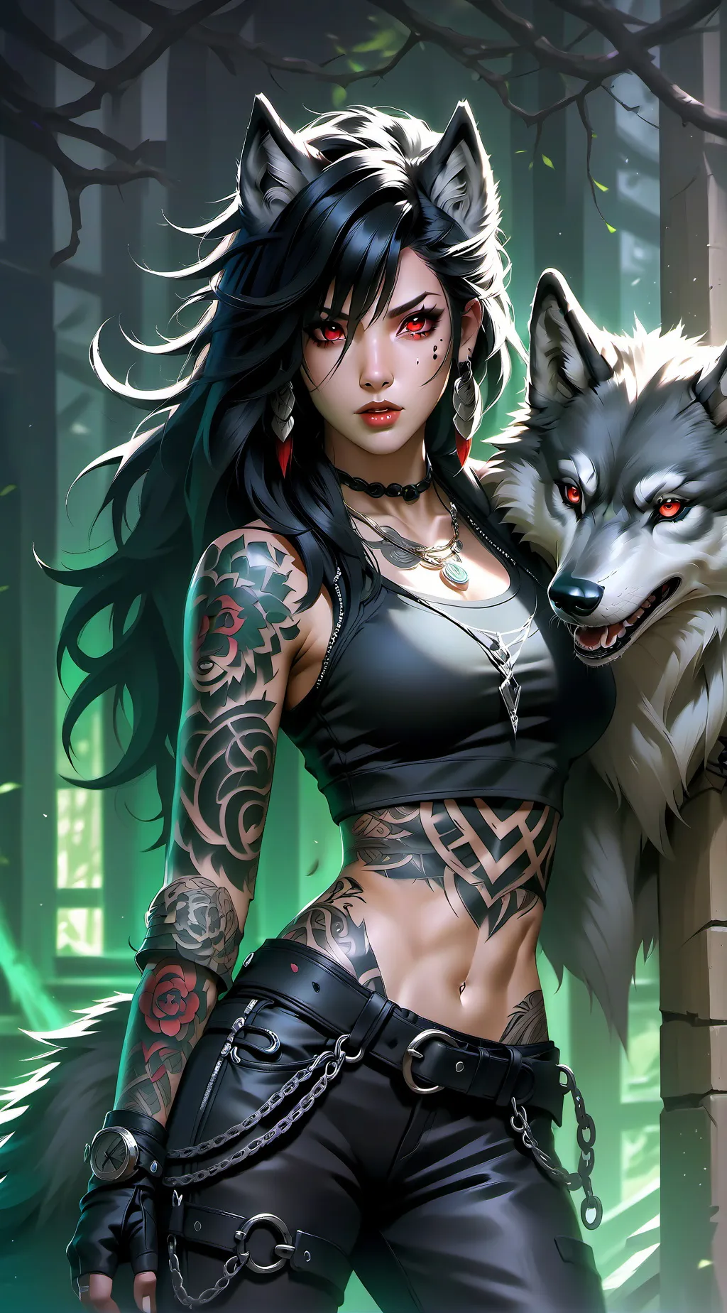 ai character: MHA background