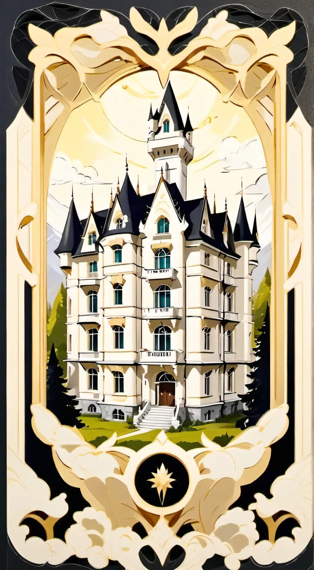 ai character: draco x y/n background