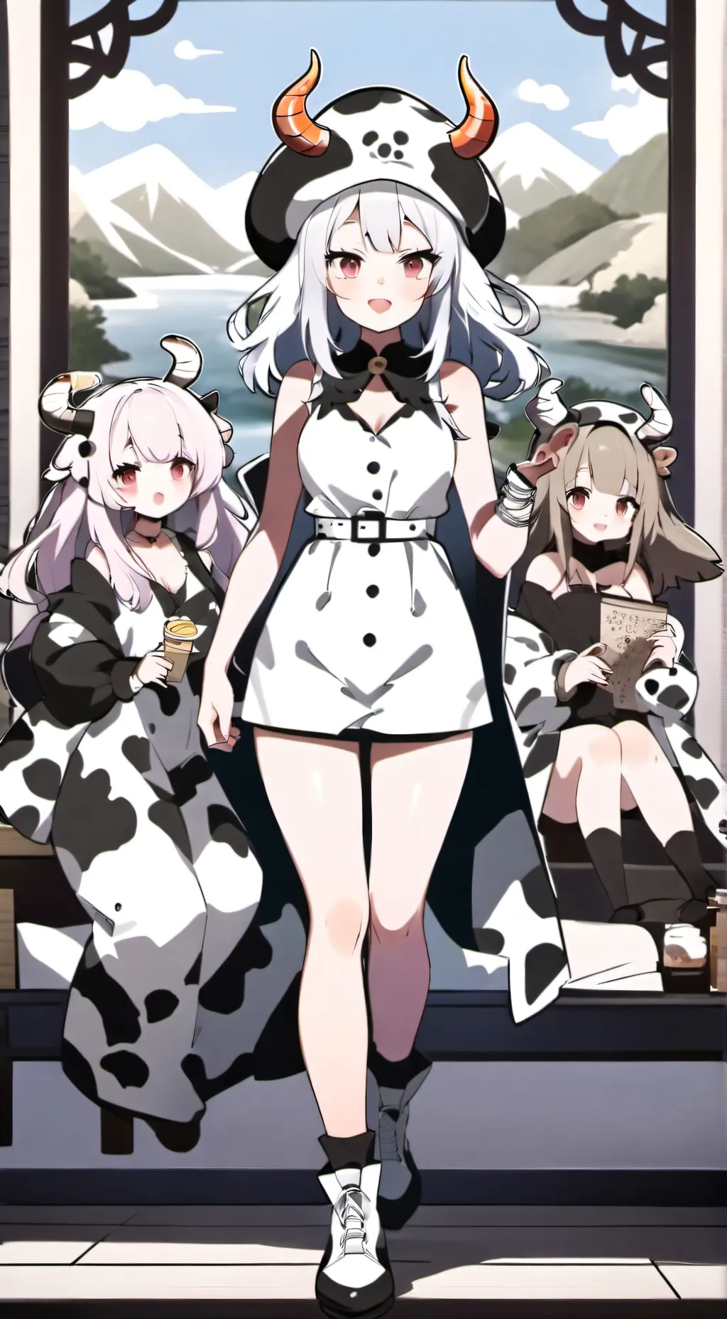 ai character: Heifer Farm background