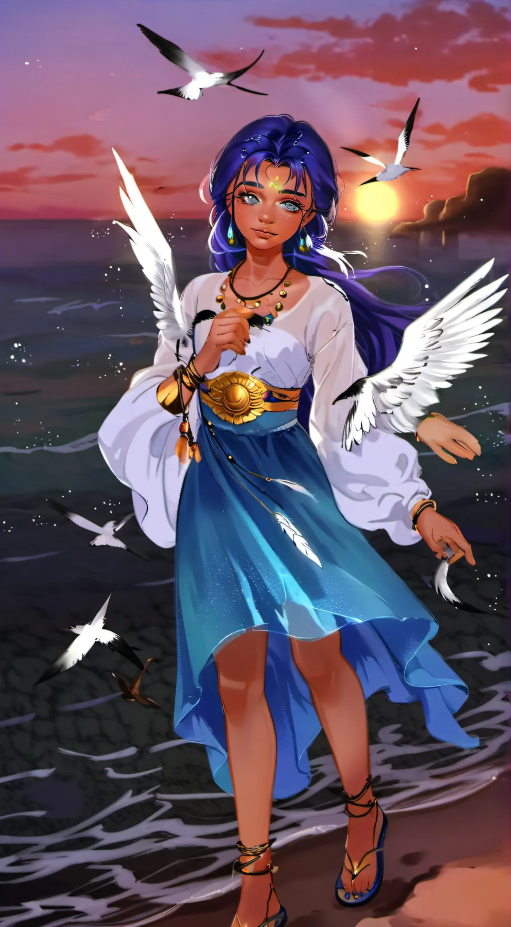 ai character: Lyra Voss background