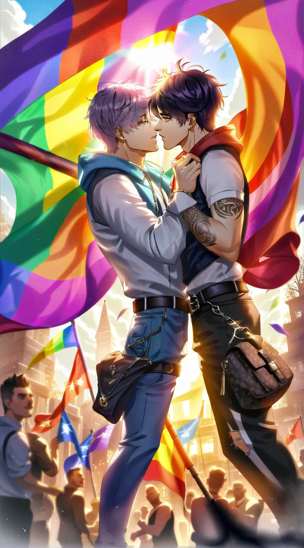 ai character: LGTBQ+ vent background