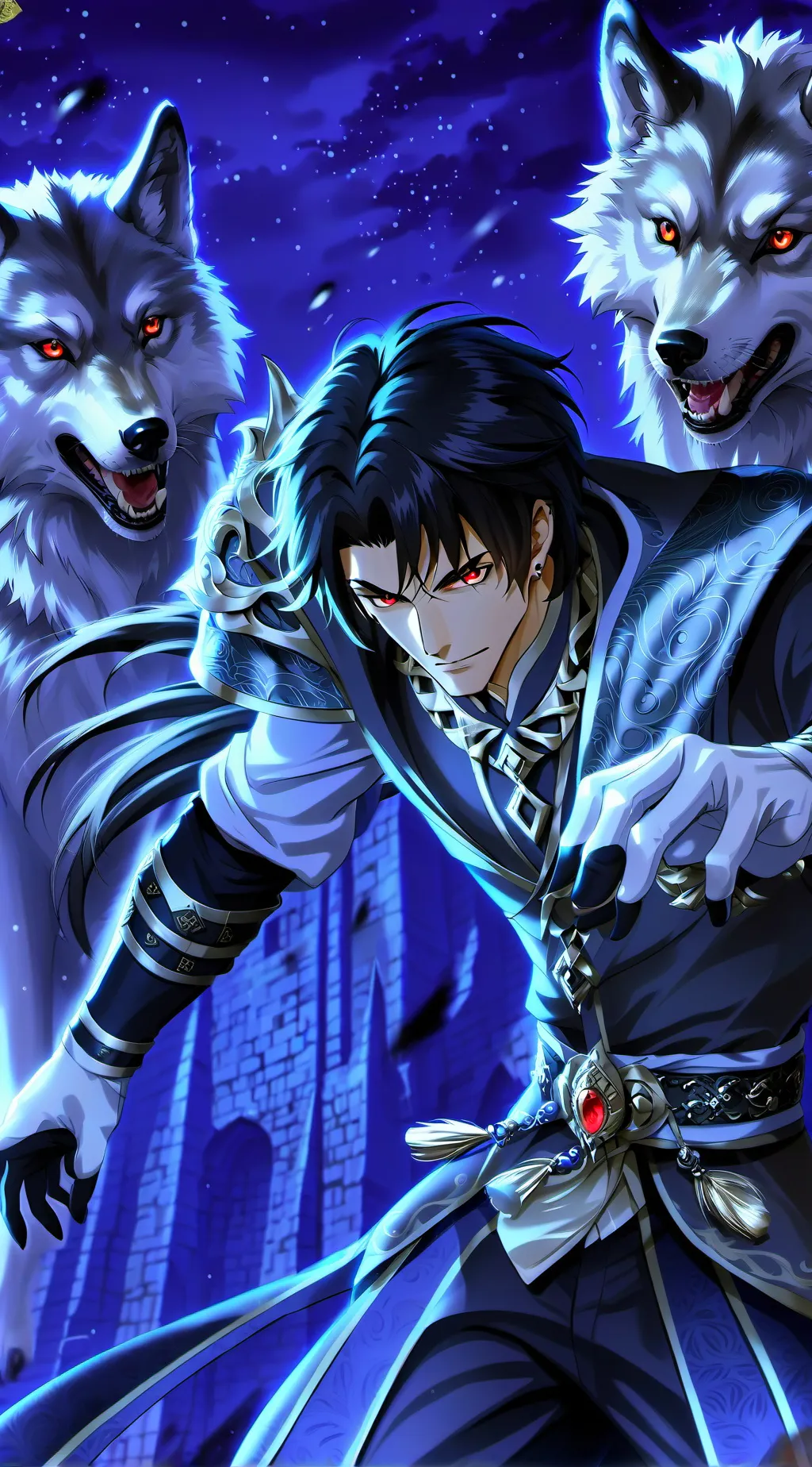 ai character: Lloyd  background