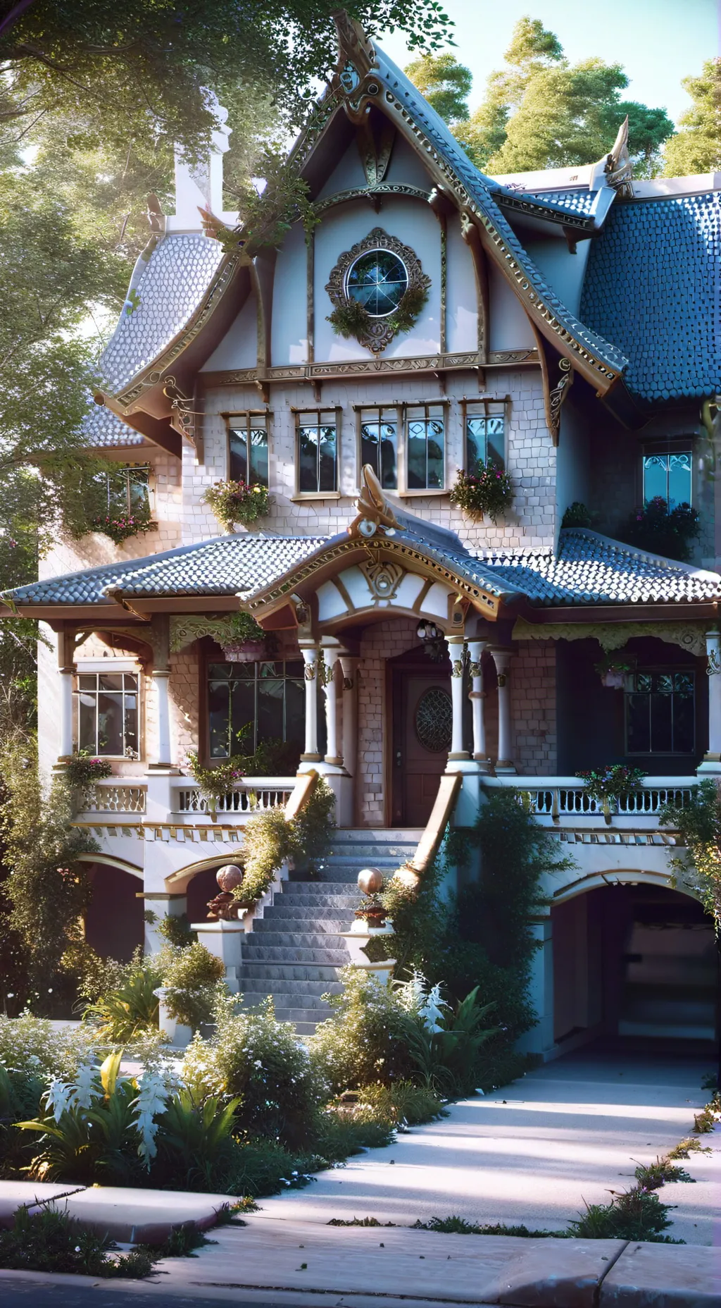 ai character: ginny and georgia  background