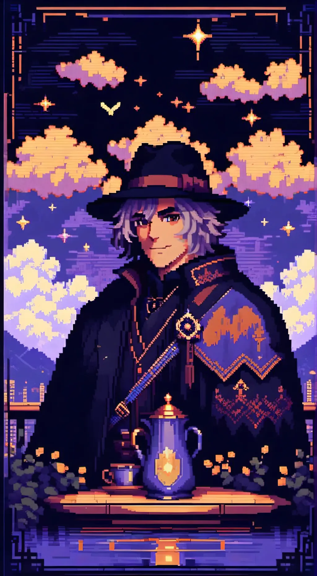 ai character: Айзенбер background