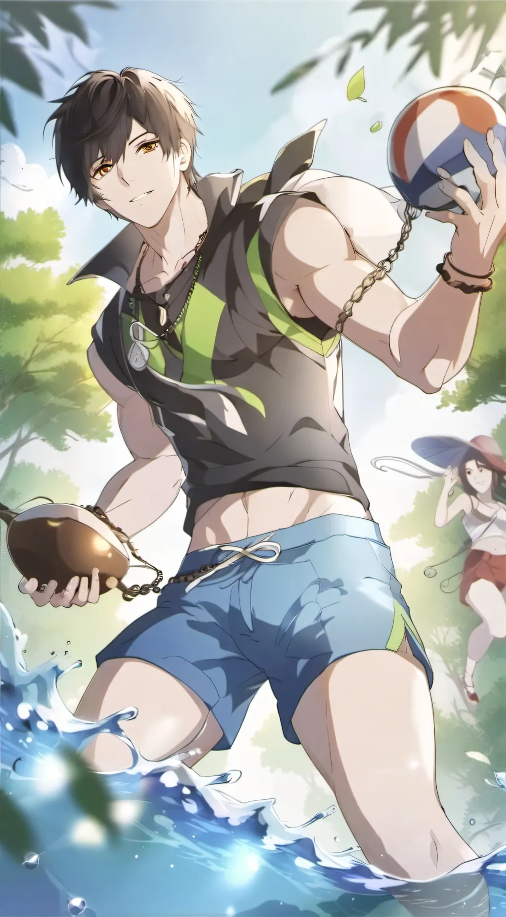 ai character: ∬finn∬ background