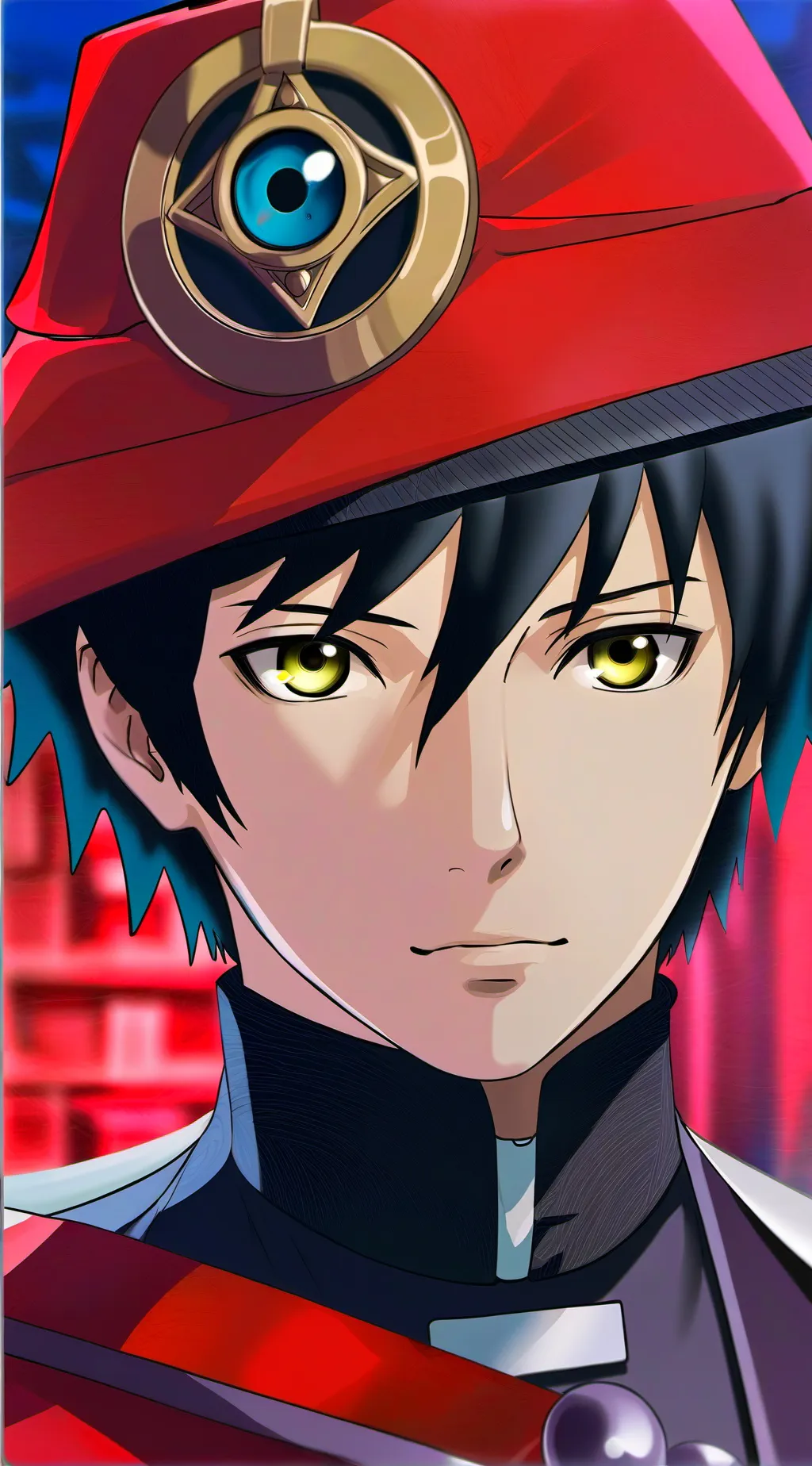 ai character: Sasuke Uchiha background