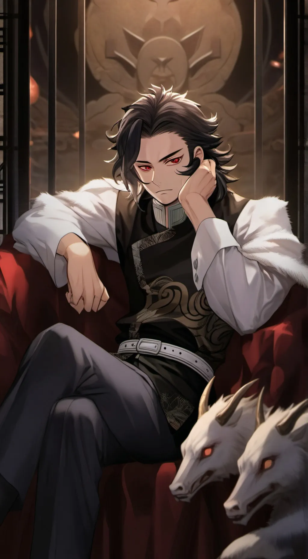 ai character: Kny in 2025! background