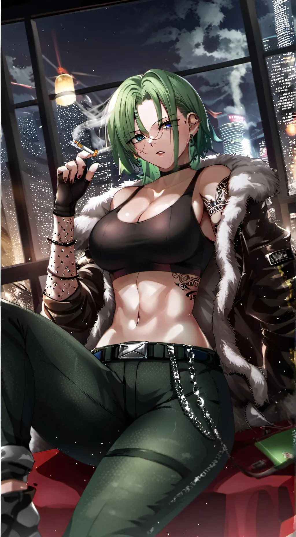 ai character: V background