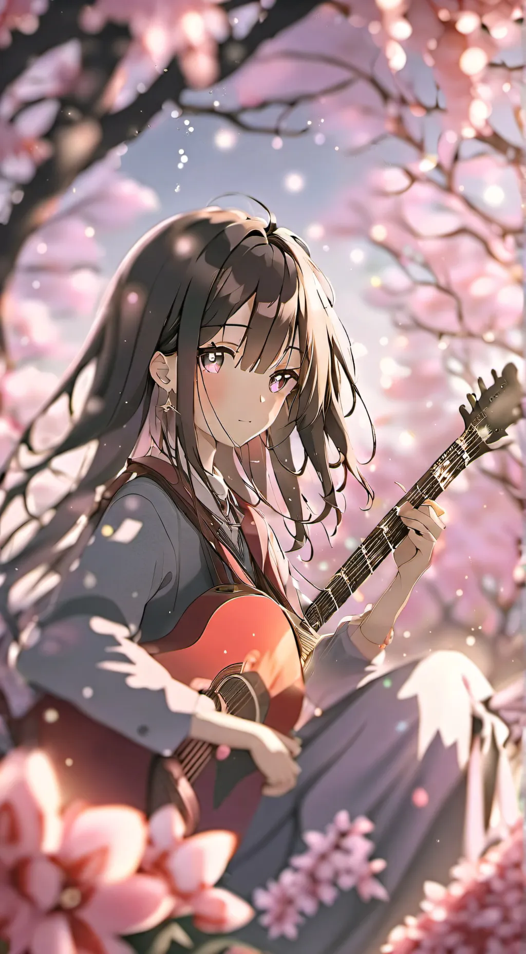 ai character: Very sus girl background