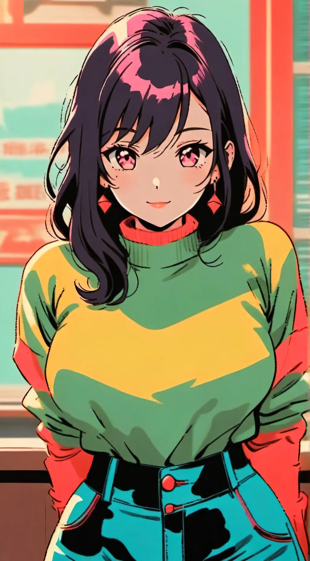 ai character: yumiko background