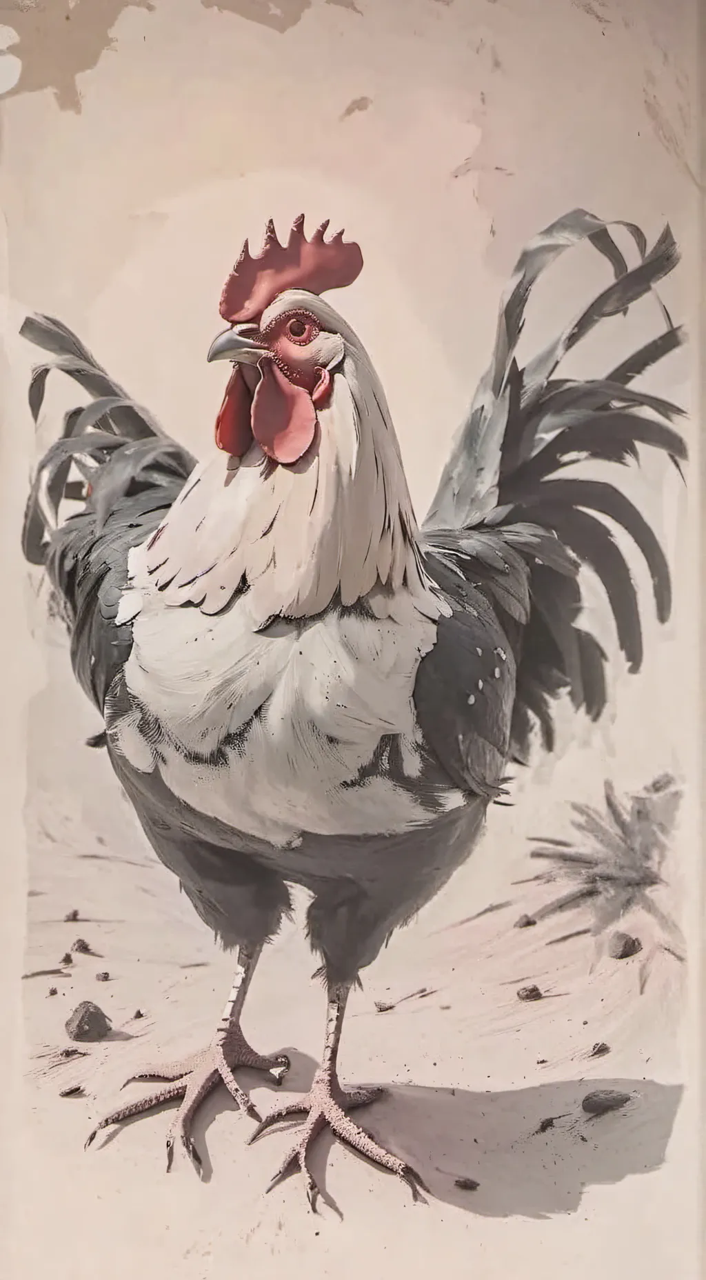 ai character: pollo sabio background