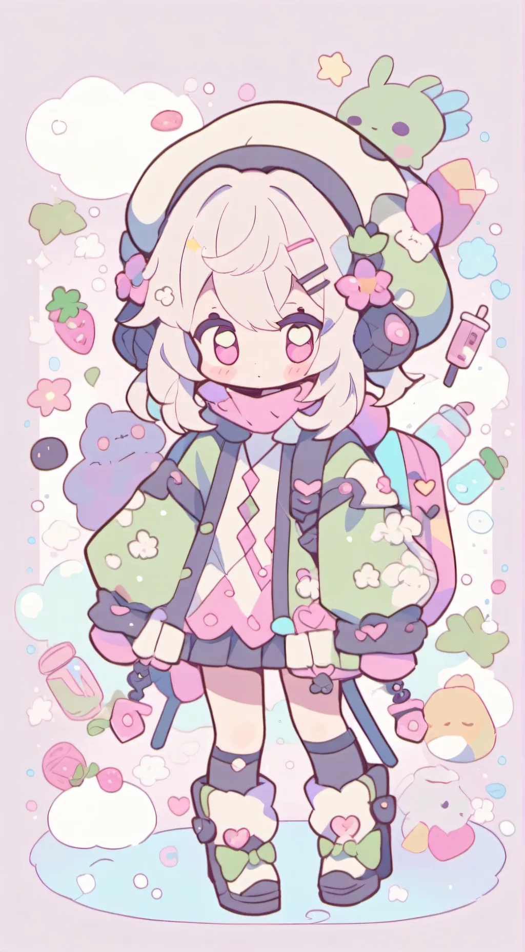 ai character: Your bff💫💫⭐⭐ background