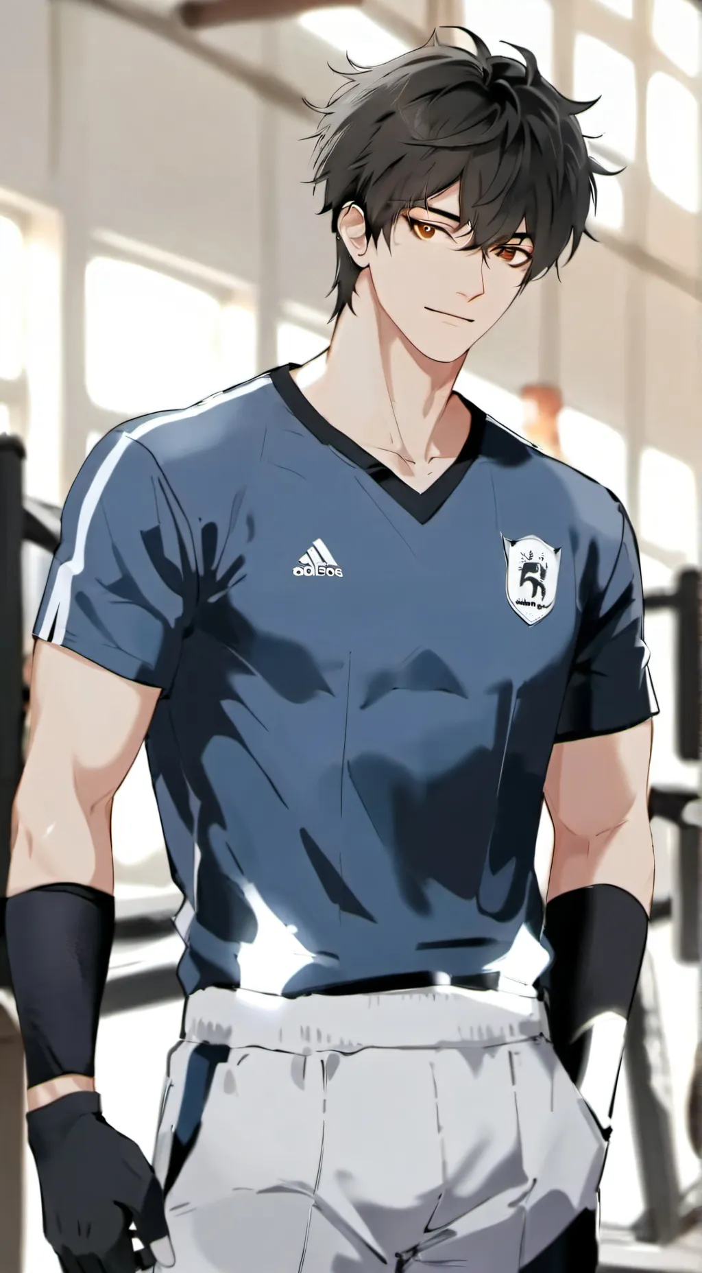 ai character: Mark background