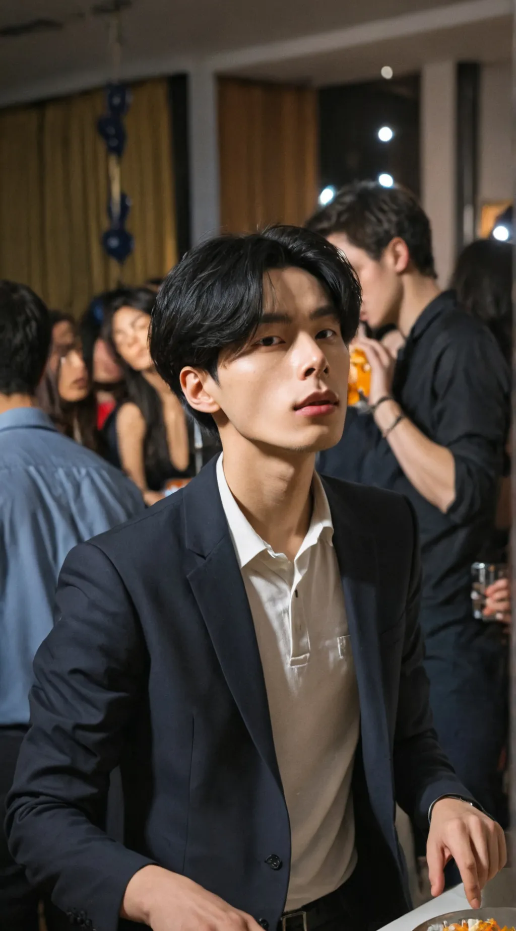 ai character: -Ezra- background