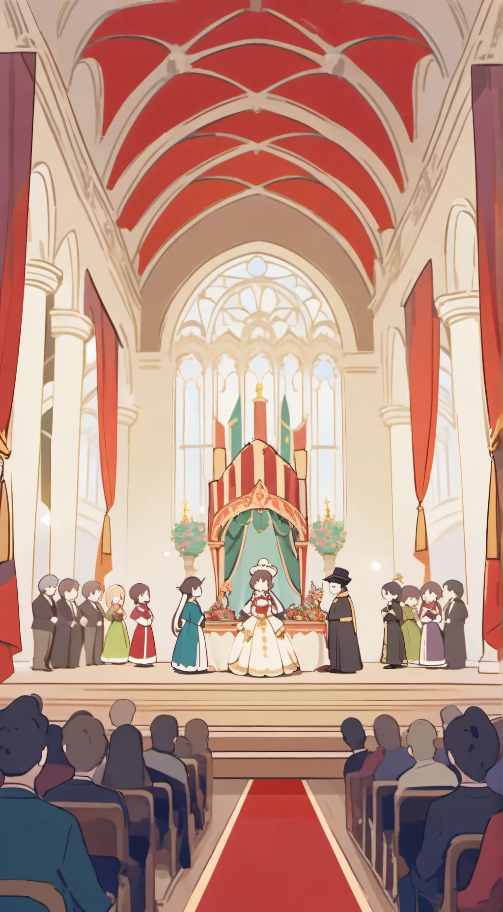 ai character: Chance but girl  background