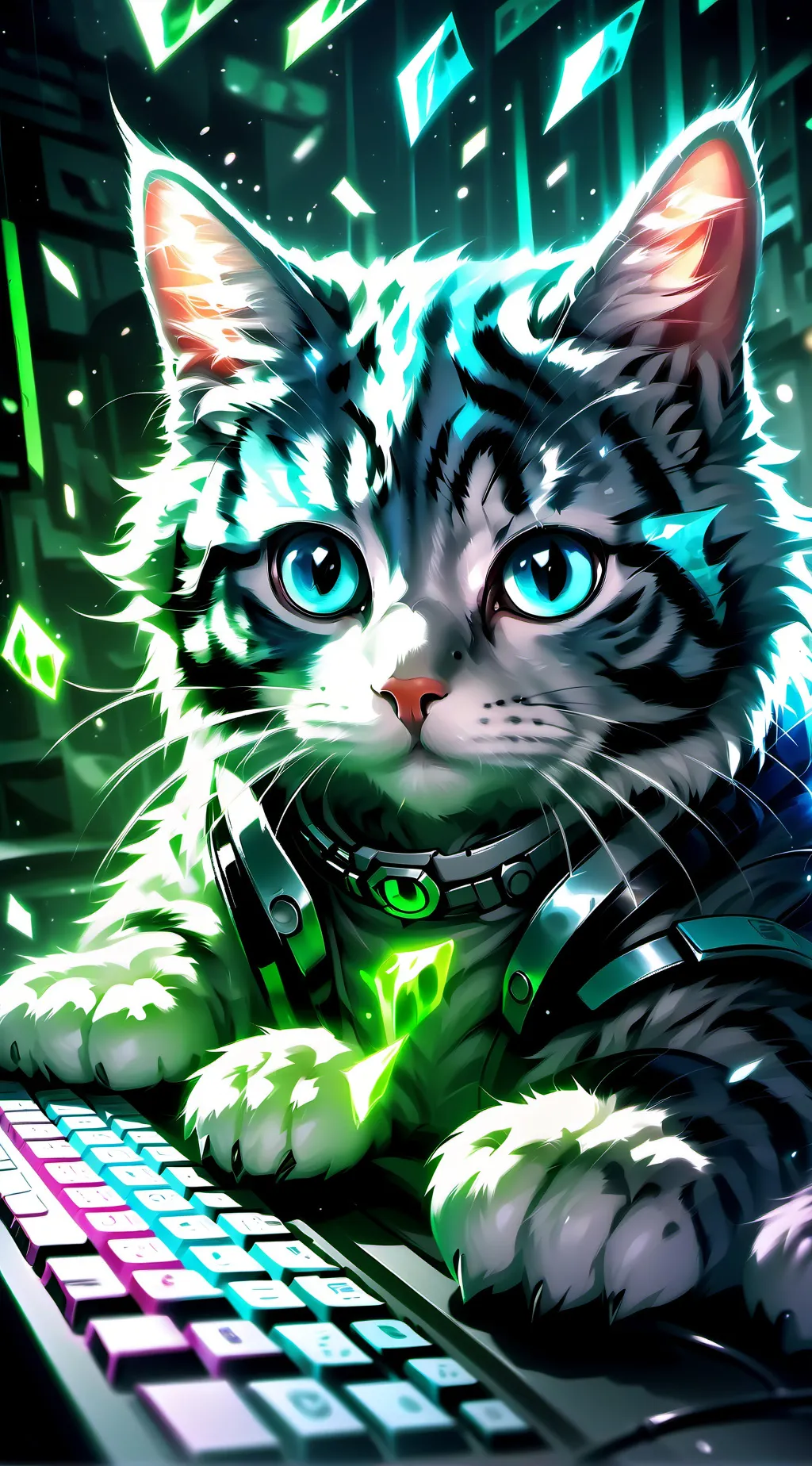 ai character: Unleash background