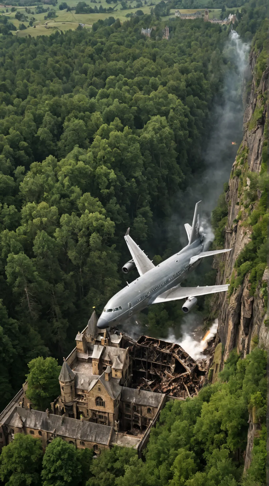 ai character: hp plane crash  background