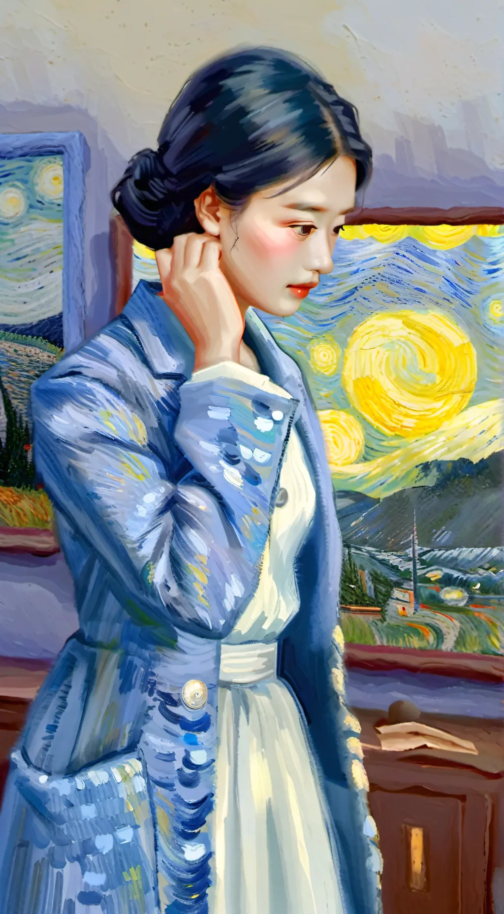 ai character: Mean Queen background