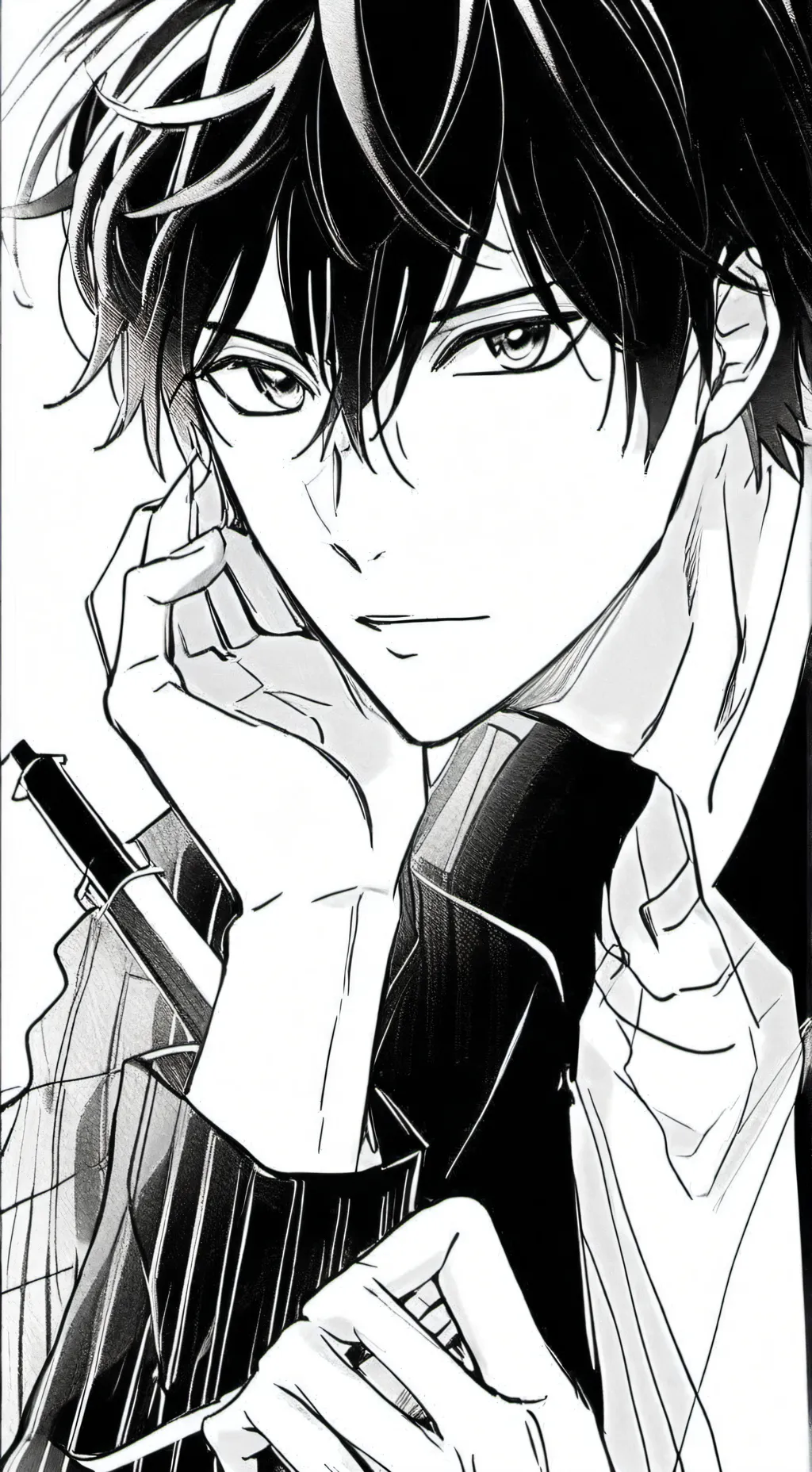 ai character: Leon background