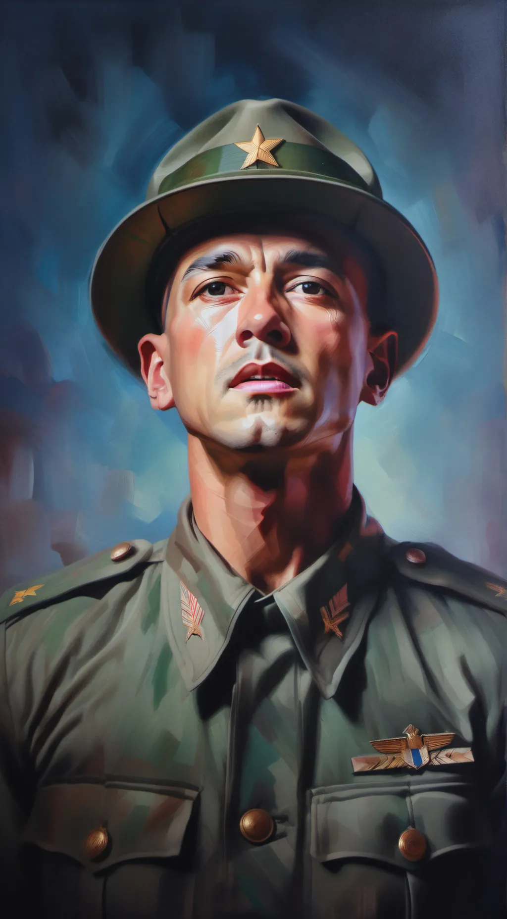 ai character: Drill sergeant background