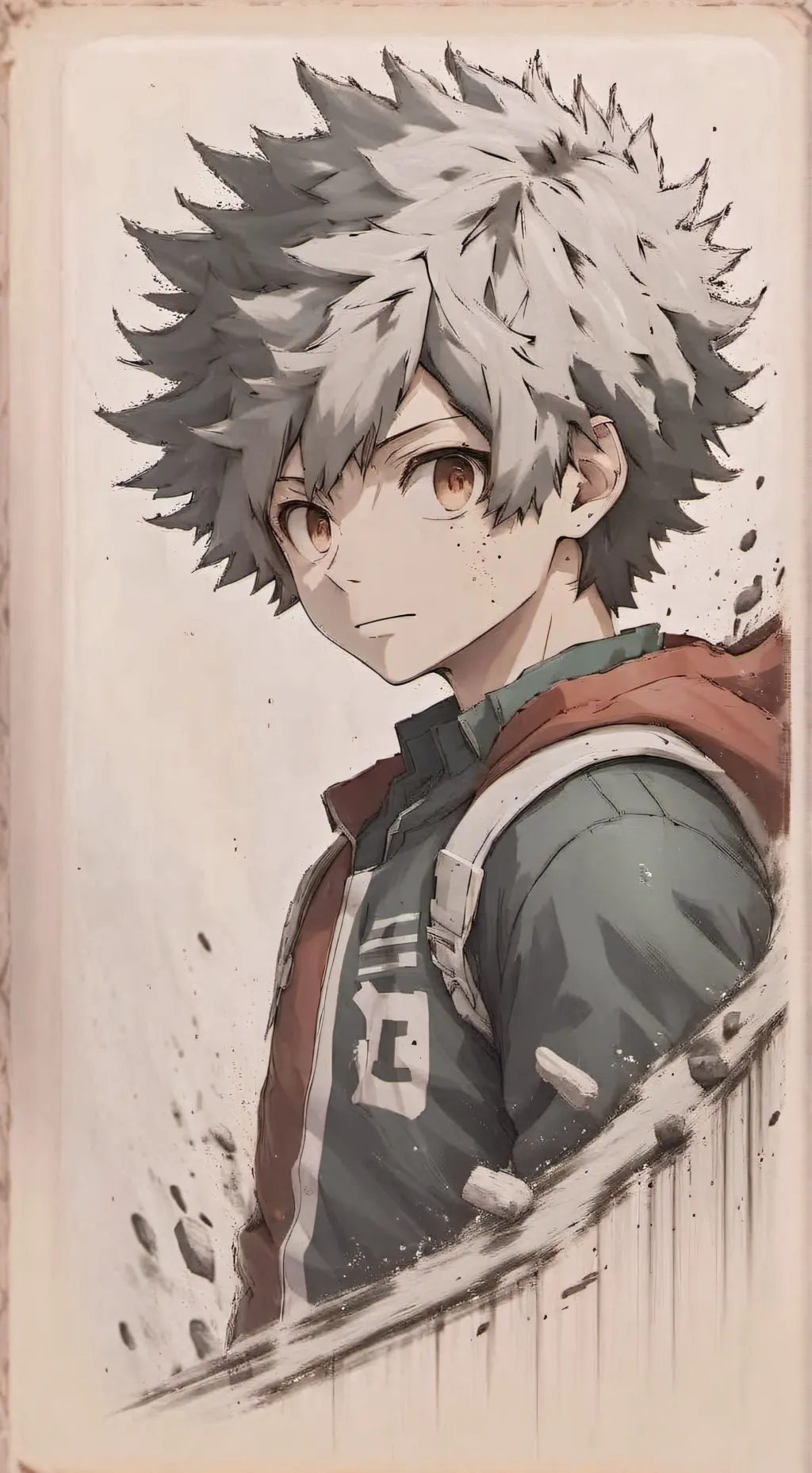 ai character: MHA sleepover background