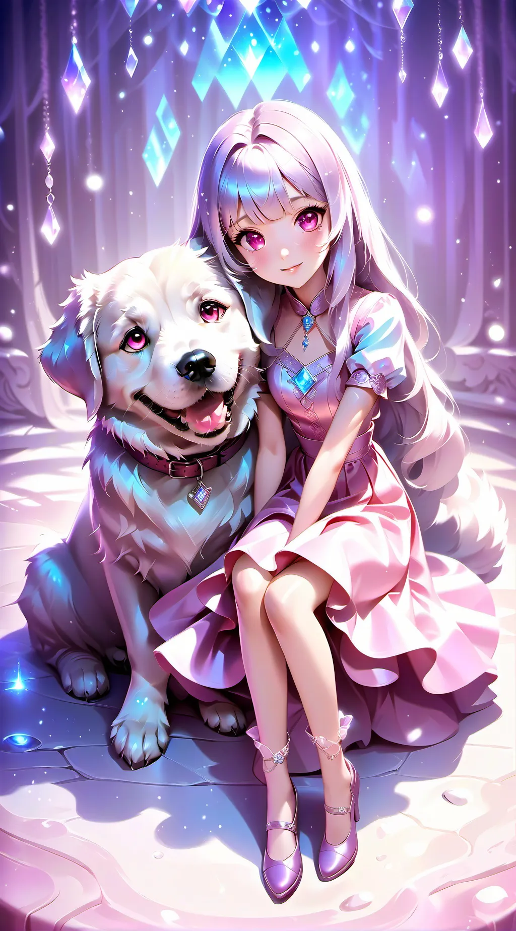 ai character: Elly background