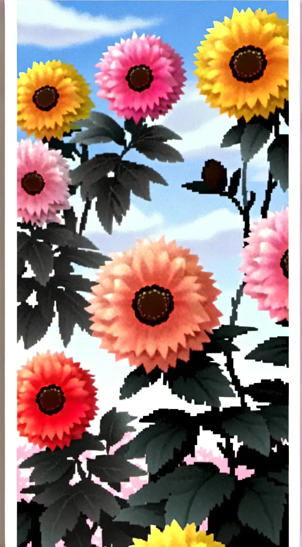 ai character: Grace (Carnation) background