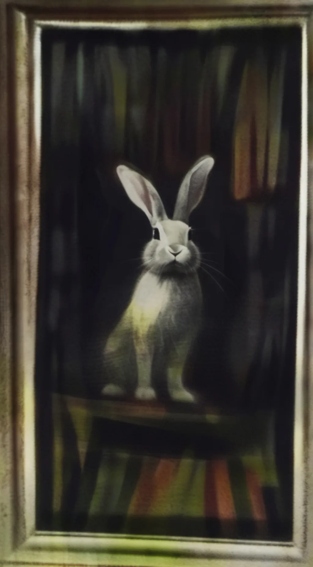 ai character: my bigback bunny 🐇 background