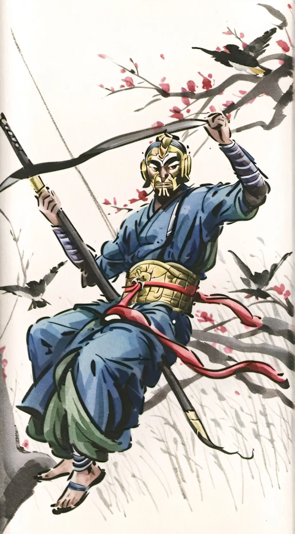 ai character: DOOM DARK AGES. background