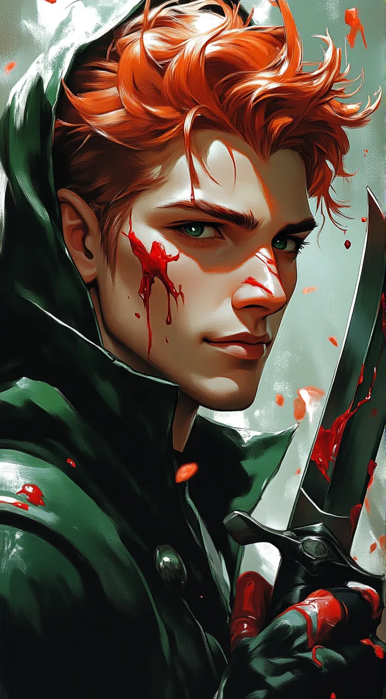 ai character: Blade edge background