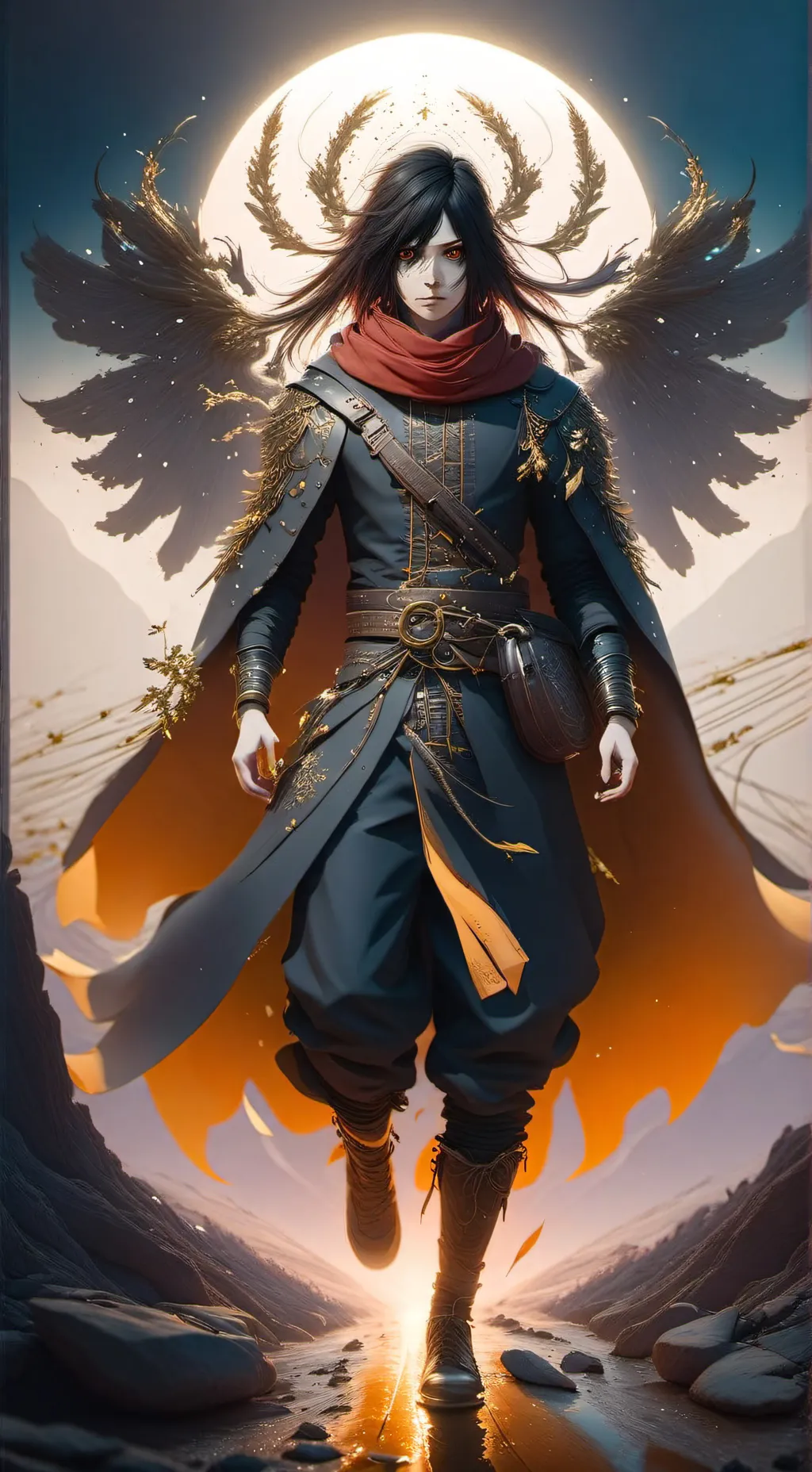 ai character: рег background