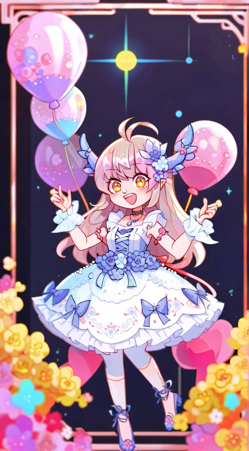 ai character: hanshis WORLD! background