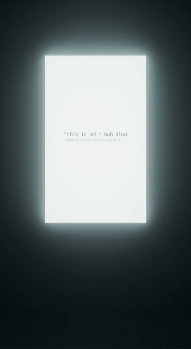 ai character: bob died... background