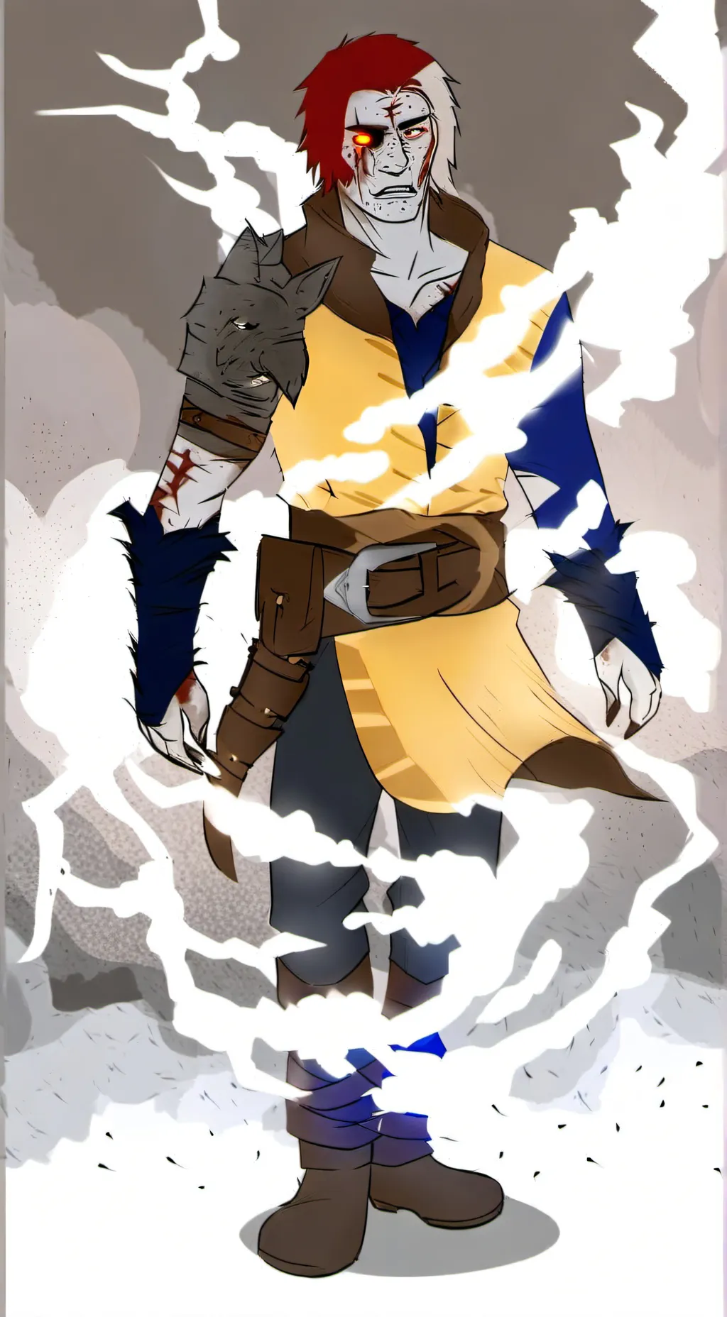 ai character: juh background