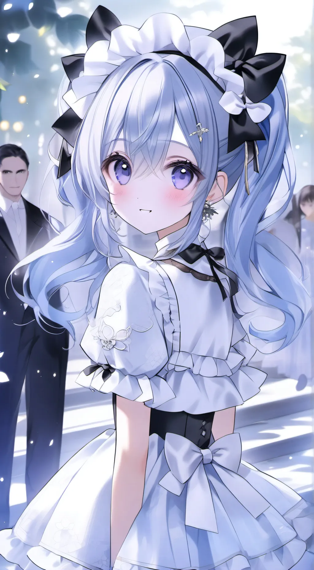 ai character: luna background