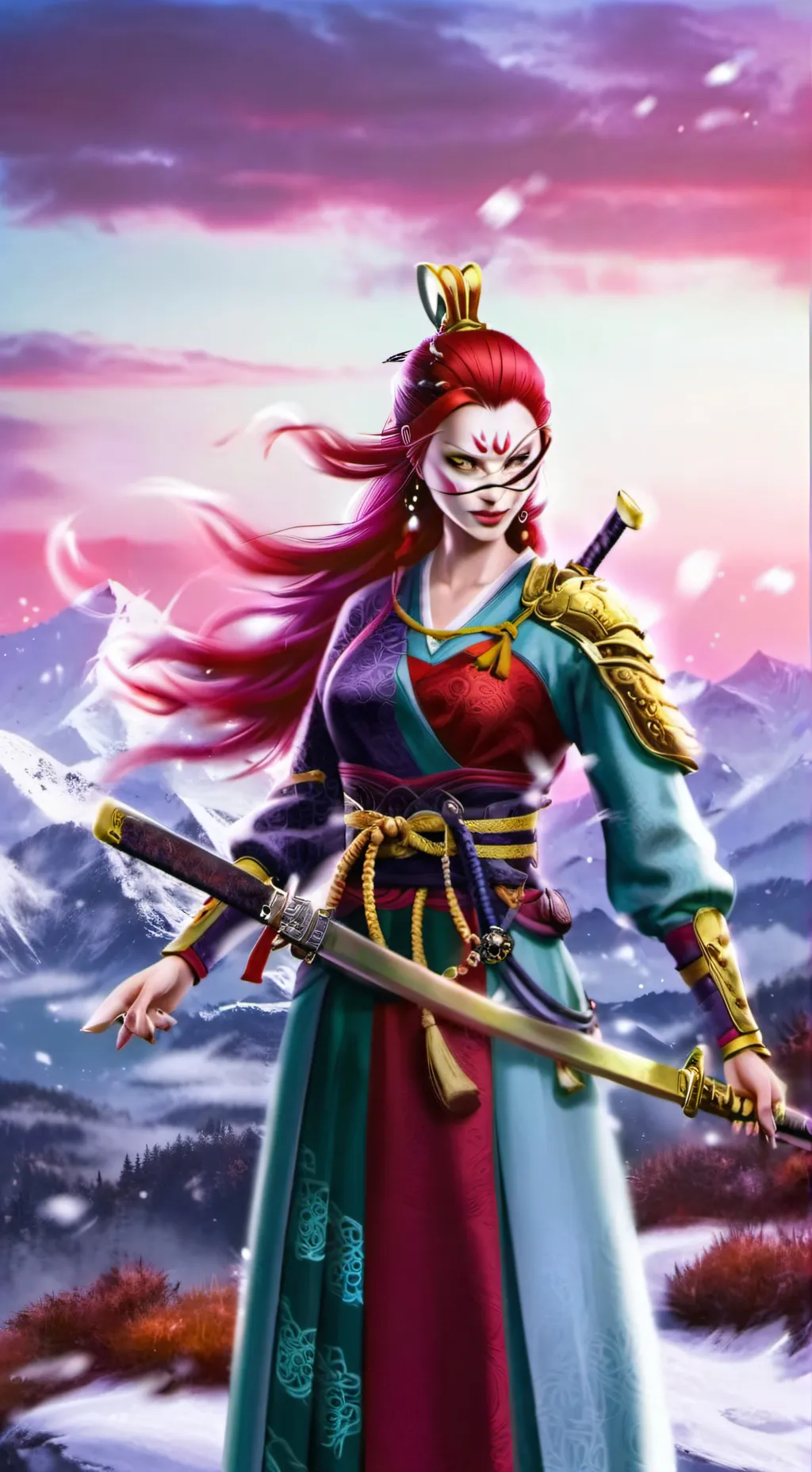 ai character: LI MEI background