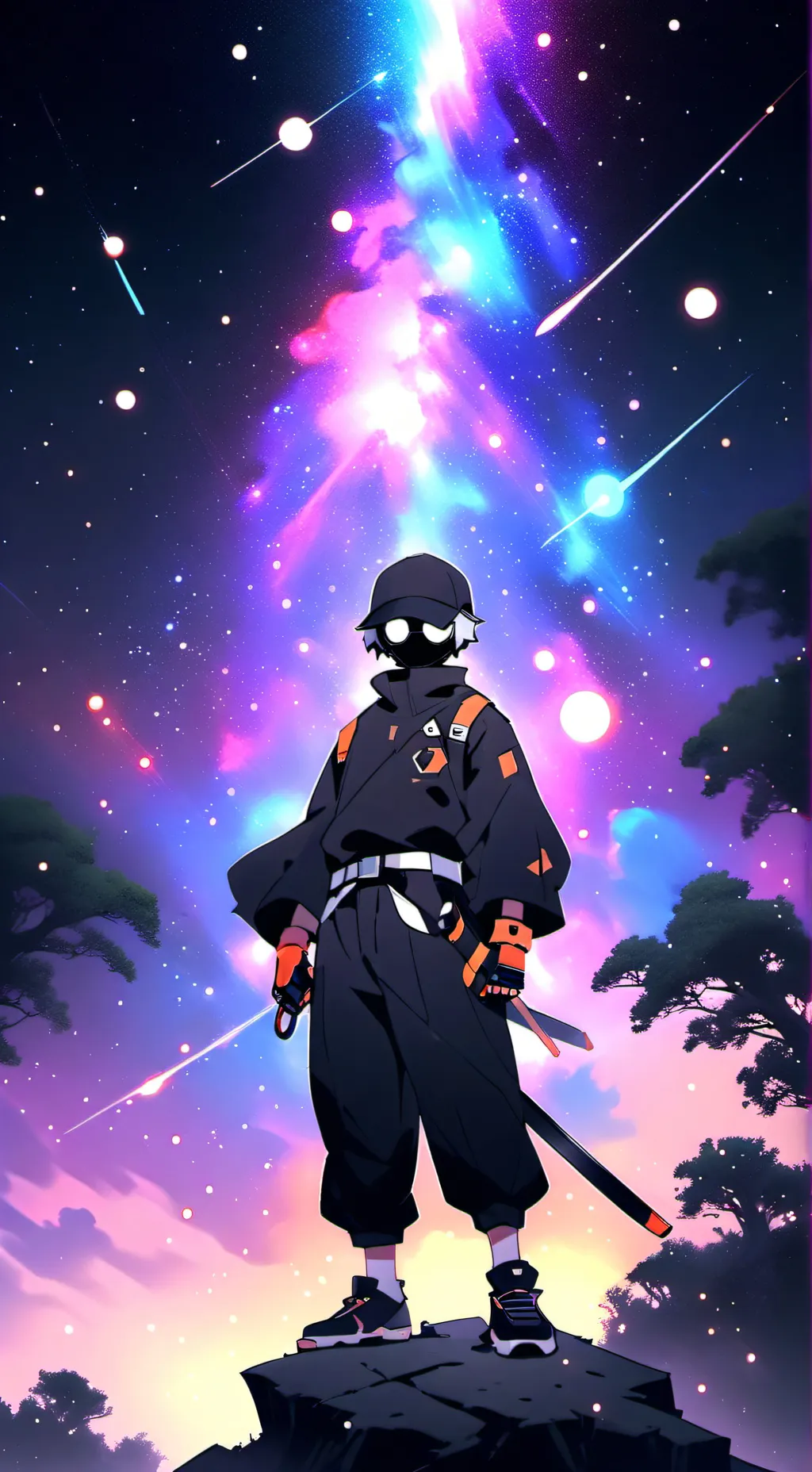 ai character: Forsaken but perio background