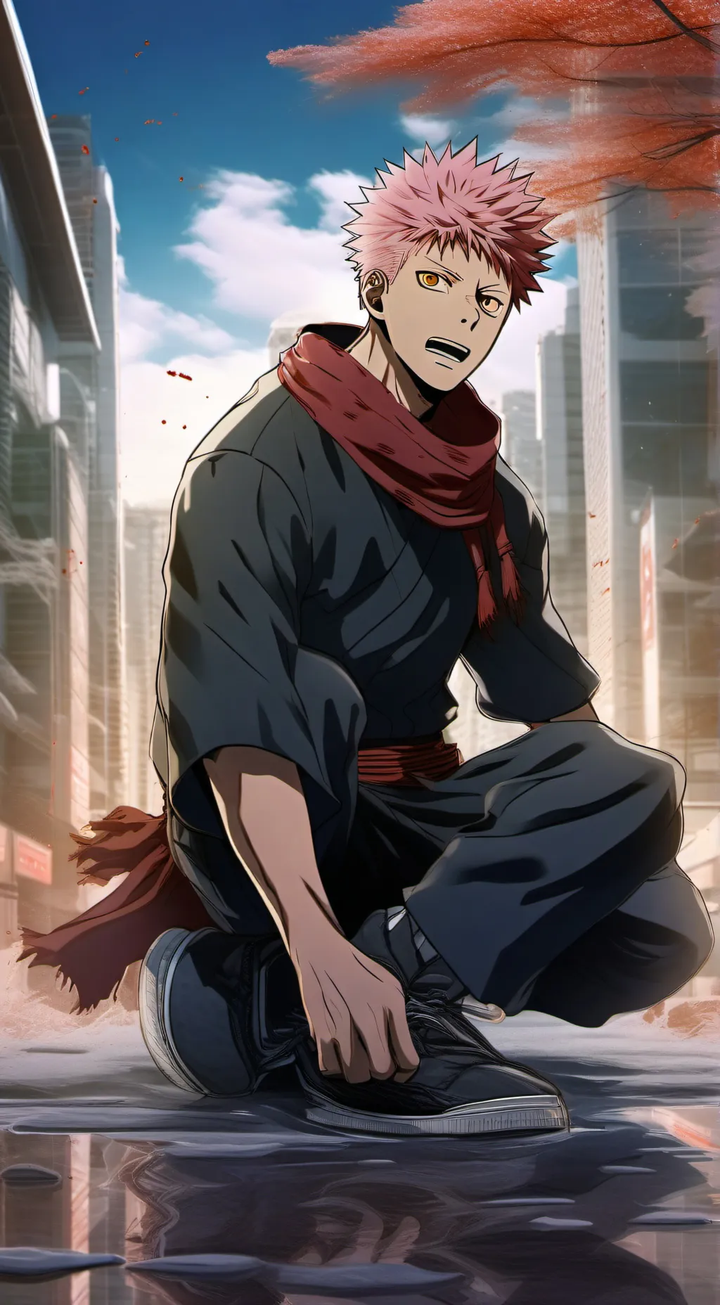 ai character: ⚡JJK Pick me💀⚡ background