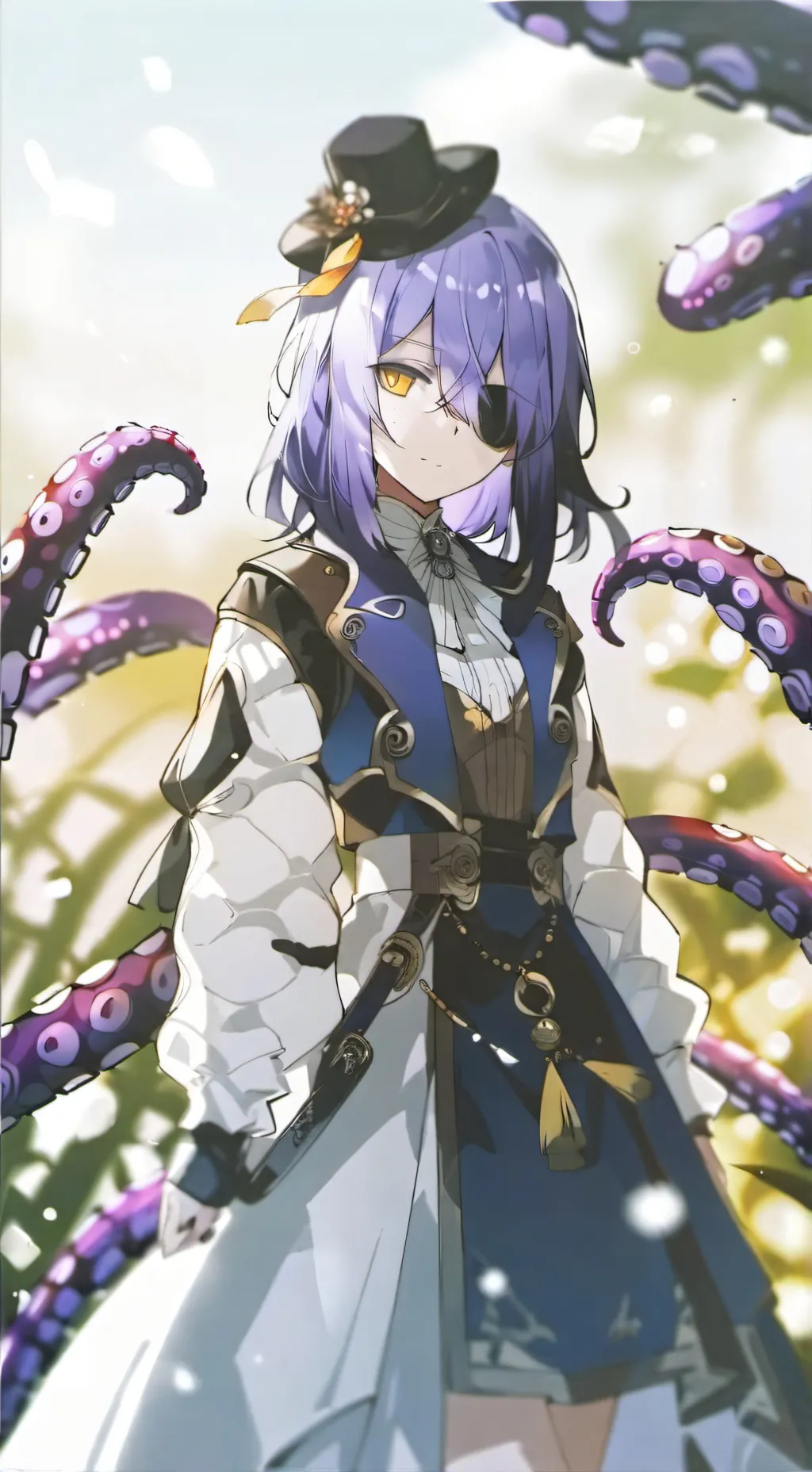 ai character: Мино background