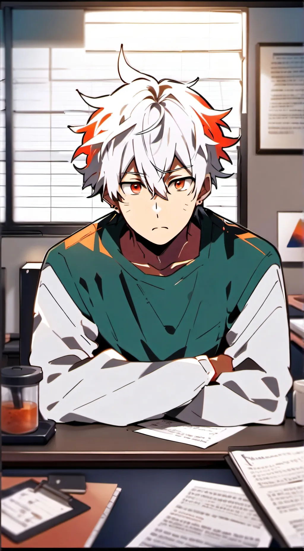 ai character: Grumbling Rival background