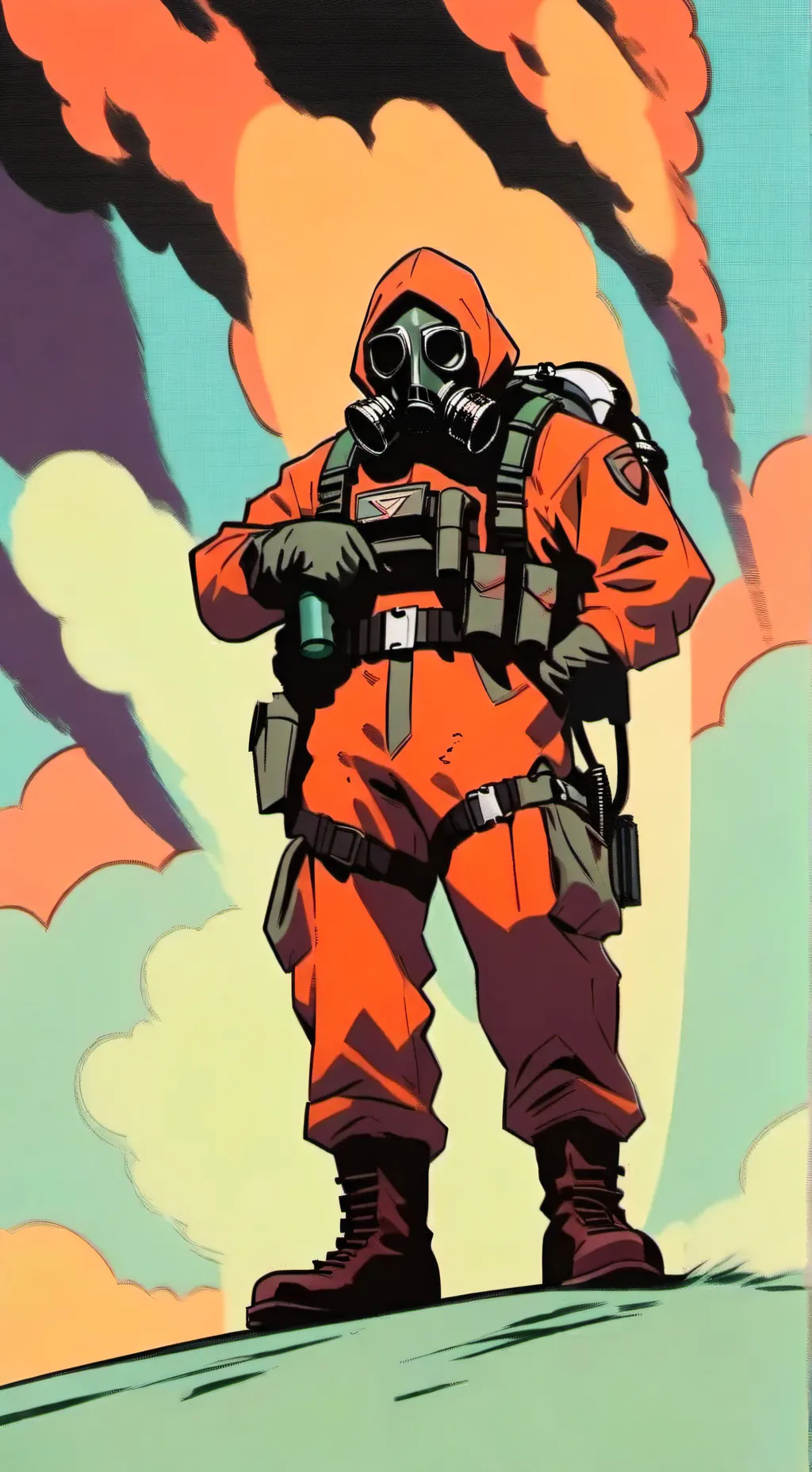 ai character: lethal company  background